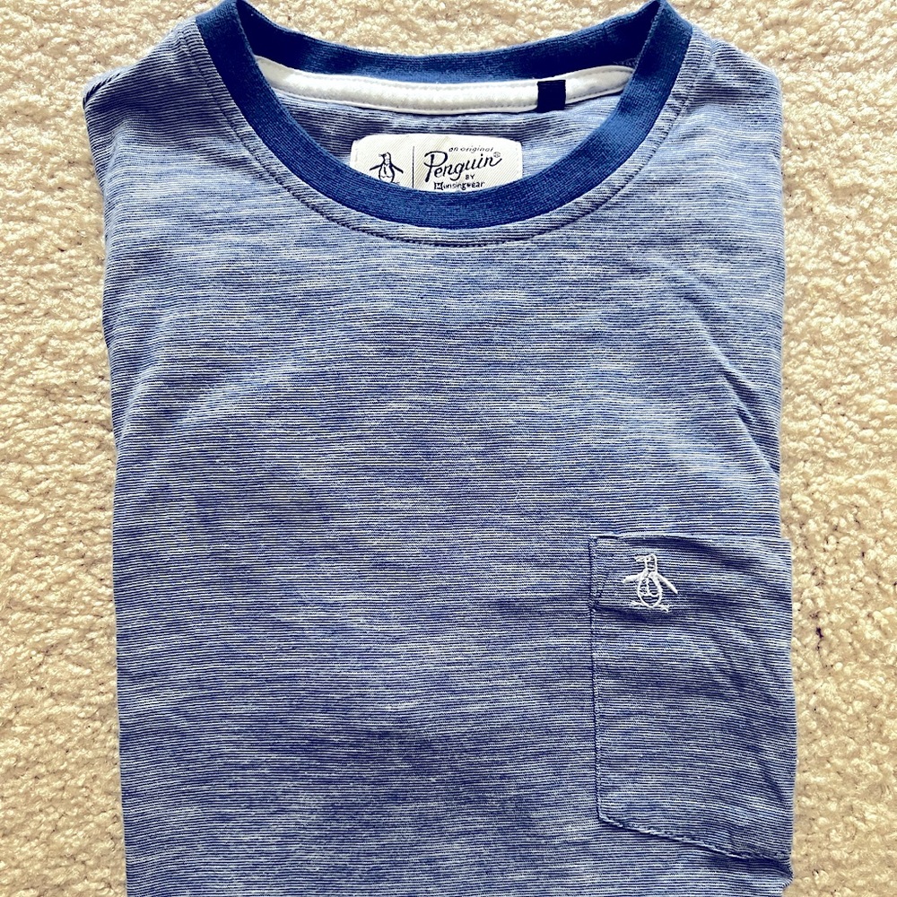 Original Penguin Pocket Striped T-shirt
